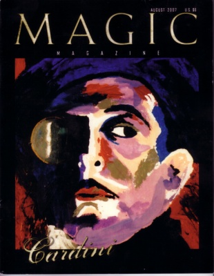One of Dean's Paintings on the Cover of MAGIC Magazine